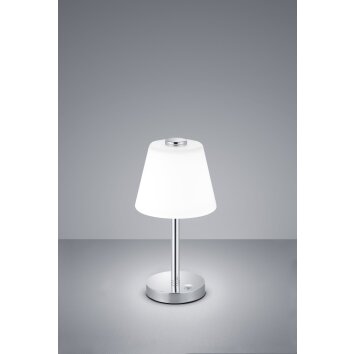 Trio EMERALD Table Lamp LED chrome, 1-light source