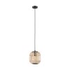 EGLO BORDESLEY Pendant Light black, 1-light source