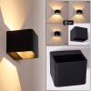 Chuitna Wall Light LED black, 2-light sources