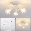 Baripada Ceiling Light white, 3-light sources
