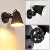 Pany Wall Light black, 1-light source