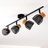 Ceiling Light Grongroft brown, black, 4-light sources