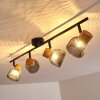 Ceiling Light Grongroft brown, black, 4-light sources