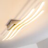 Trio CATOKI ceiling light LED chrome, 1-light source