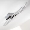 Trio CATOKI ceiling light LED chrome, 1-light source