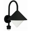Albert 646 outdoor wall light black, 1-light source, Motion sensor