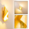 Ogarrio Wall Light LED gold, 2-light sources