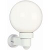 Albert 257 outdoor wall light white, 1-light source, Motion sensor
