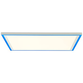 Brilliant LANETTE Ceiling mounting panel LED white, 1-light source, Remote control, Colour changer