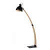 Lucide CURF floor lamp black, 1-light source