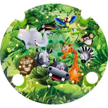 Elobra WILDNIS Ceiling Light green, 4-light sources