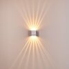 Erik wall light aluminium, 1-light source