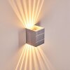 Erik wall light aluminium, 1-light source