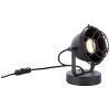 Brilliant Carmen Table Lamp black, 1-light source