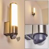 Outdoor Wall Light Vasön LED stainless steel, 1-light source, Motion sensor