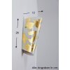 Selene BLOOM wall light gold, white, 1-light source