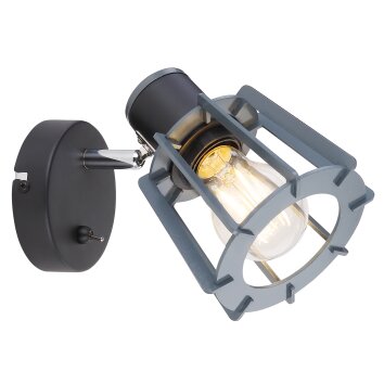 Globo MAHA Spotlight black, 1-light source