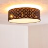 TIBURE Ceiling light matt nickel, 6-light sources
