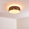 TIBURE Ceiling light matt nickel, 6-light sources
