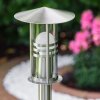 Fukuoka outdoor floor lamp stainless steel, transparent, clear, 1-light source