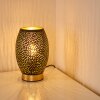 Table Lamp Saksborg black-gold, 1-light source