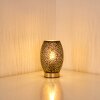 Table Lamp Saksborg black-gold, 1-light source