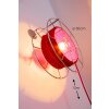 Zavaluce Arianna wall light chrome, 1-light source