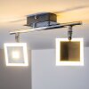 Baramita ceiling spotlight LED chrome, 2-light sources