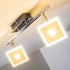 Baramita ceiling spotlight LED chrome, 2-light sources