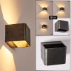 Chuitna Wall Light LED matt nickel, 1-light source