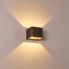 Chuitna Wall Light LED matt nickel, 1-light source