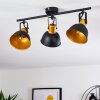 BORIK Ceiling Light black, 3-light sources