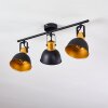 BORIK Ceiling Light black, 3-light sources