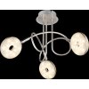 Globo LAILA ceiling light LED matt nickel, 3-light sources