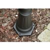 Konstsmide PARMA lamppost black, 3-light sources