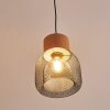 Pendant Light Grongroft brown, black, 1-light source