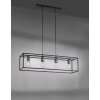 Pendant Light Leuchten Direkt FABIO black, 4-light sources