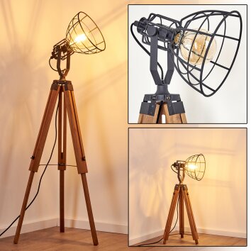 CETONA Floor Lamp Light wood, 1-light source