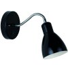 Nordlux CYCLONE wall light black, 1-light source