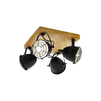Eglo GATEBECK Spot brown, 4-light sources