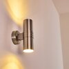 Satava Outdoor Wall Light LED chrome, 1-light source