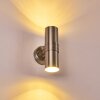 Satava Outdoor Wall Light LED chrome, 1-light source
