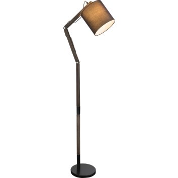 Globo MATTIS Floor Lamp black, 1-light source