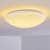 Brighton STAR Ceiling light LED white, 1-light source, Remote control, Colour changer