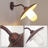 SURNU Outdoor Wall Light brown, rust-coloured, 1-light source