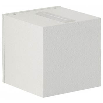 Albert 2370 outdoor wall light LED white, 2-light sources