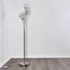 BERNADO Floor Lamp matt nickel, 6-light sources