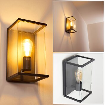 FAROER Outdoor Wall Light anthracite, 1-light source