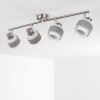 Lotorp Ceiling Light matt nickel, 4-light sources