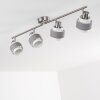 Lotorp Ceiling Light matt nickel, 4-light sources
